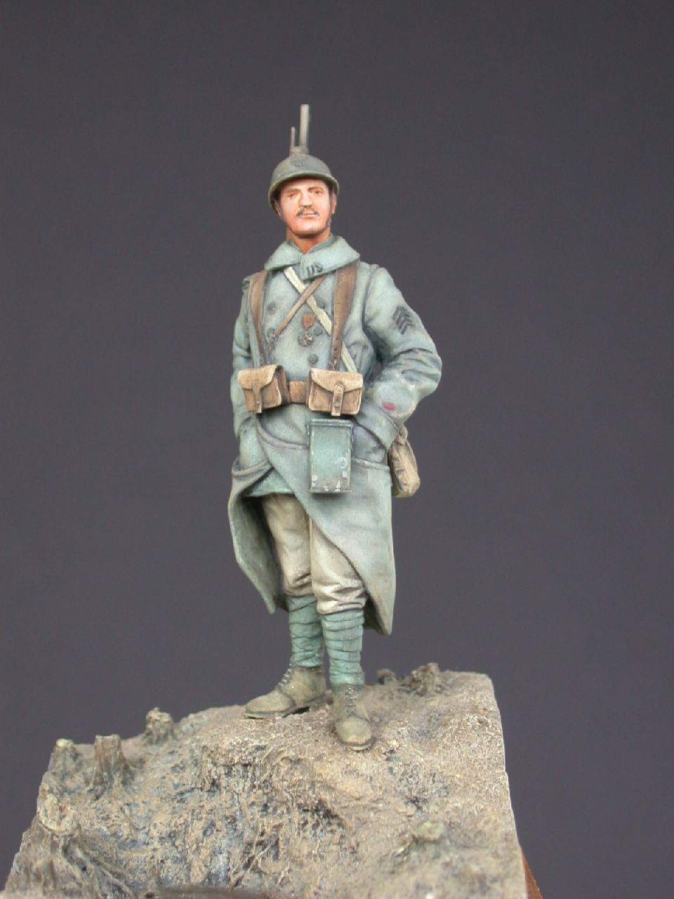 WW1 1914-18 Diecast figures OFFICIER ET FANTASSIN 1914 New in Box 