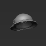 20180317 French Adrian Helmet damaged 7