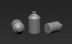 British SRD Rum Jar Set - 1:16 / 120mm