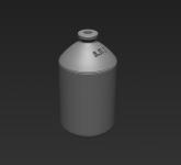 Single British SRD Rum Jar - 1:32 / 54mm (also 1:35)